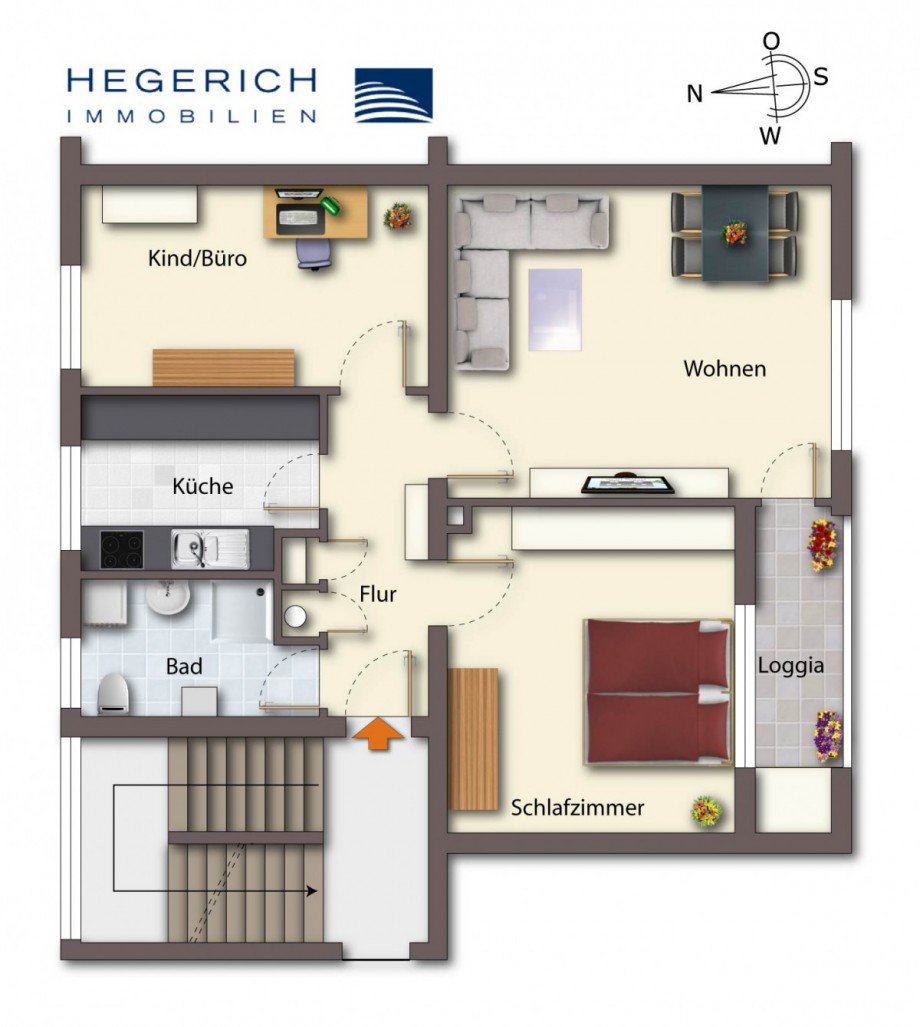 Grundriss Etagenwohnung M�nchen