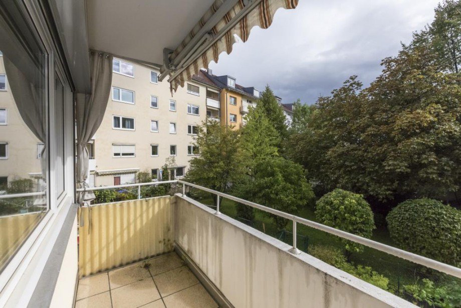 Balkon in den Innenhof Wohnung M�nchen