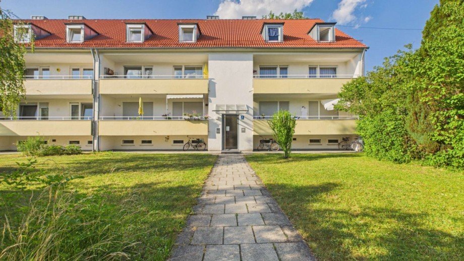 Au�enansicht Dachgeschosswohnung M�nchen