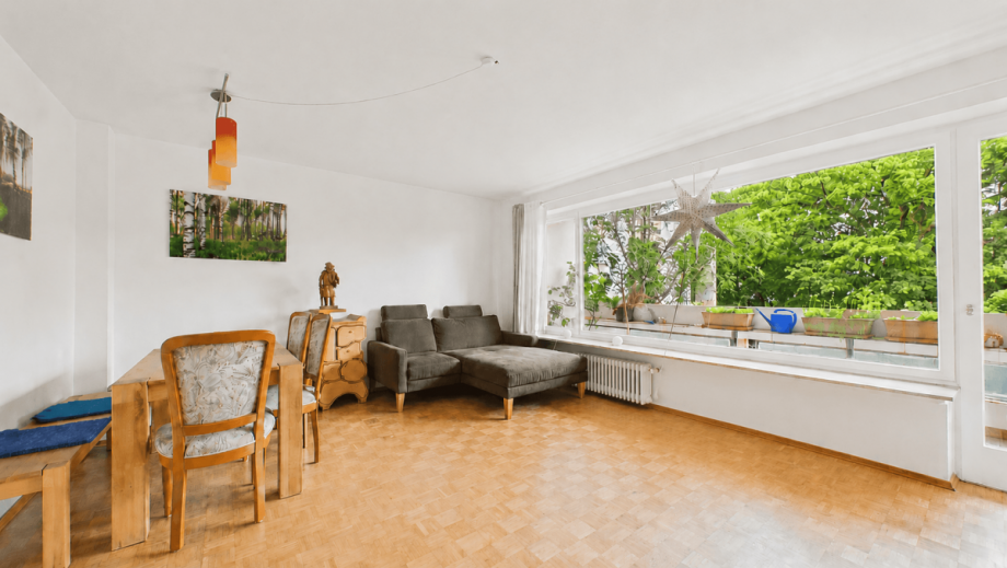 Wohnzimmer neu Etagenwohnung Krailling