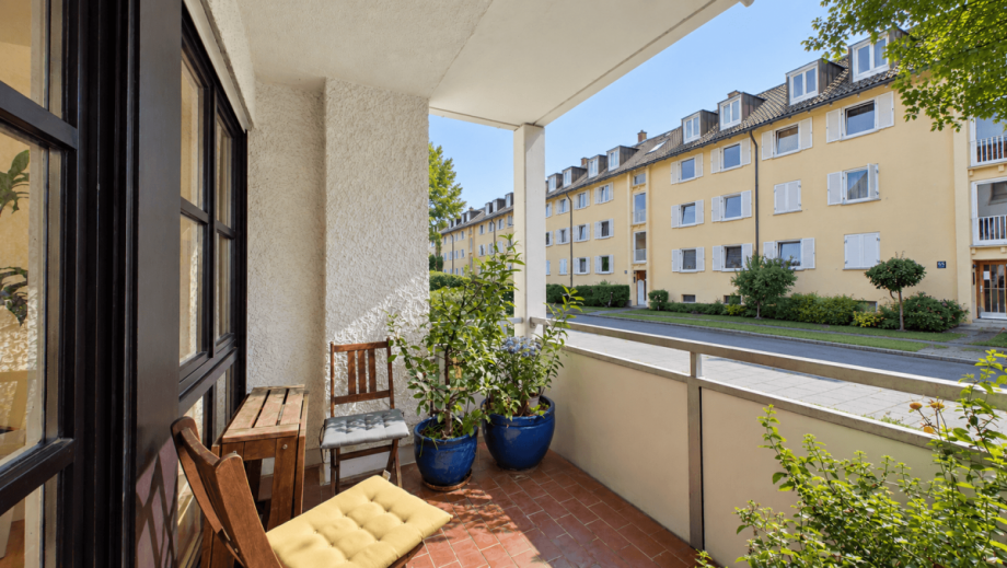 Balkon Maisonettewohnung M�nchen