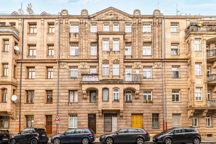 Au�enansicht Etagenwohnung F�rth