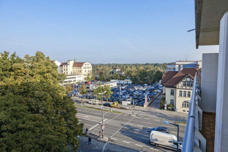 Blick zum Schlosspark Wohnung M�nchen
