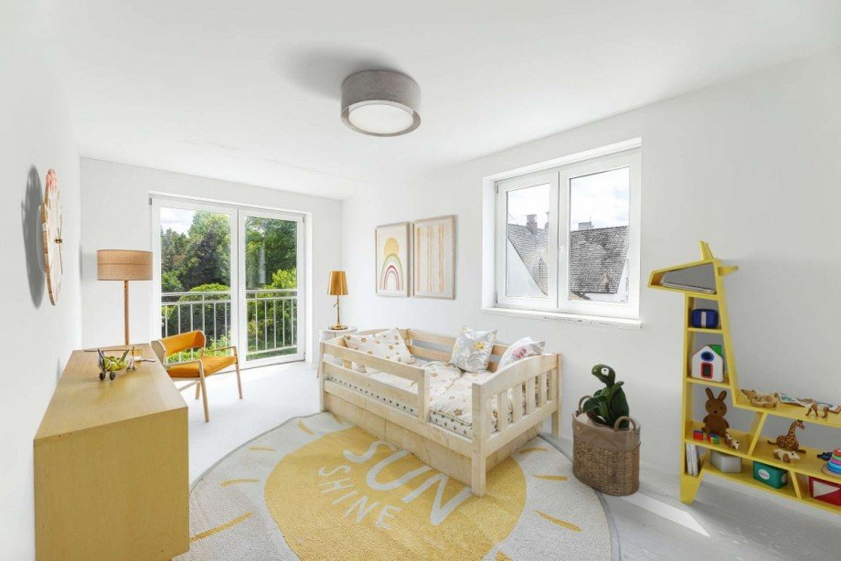 Kinderzimmer Visualisierung Etagenwohnung N�rnberg
