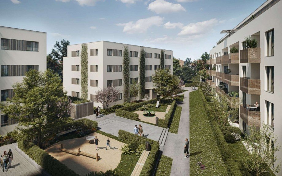 Au�enansicht Erdgeschosswohnung N�rnberg