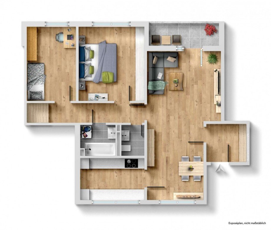 Grundriss Wohnung N�rnberg