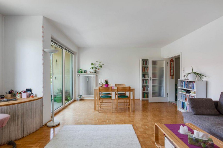 Wohn-und Essbereich Terrassenwohnung M�nchen
