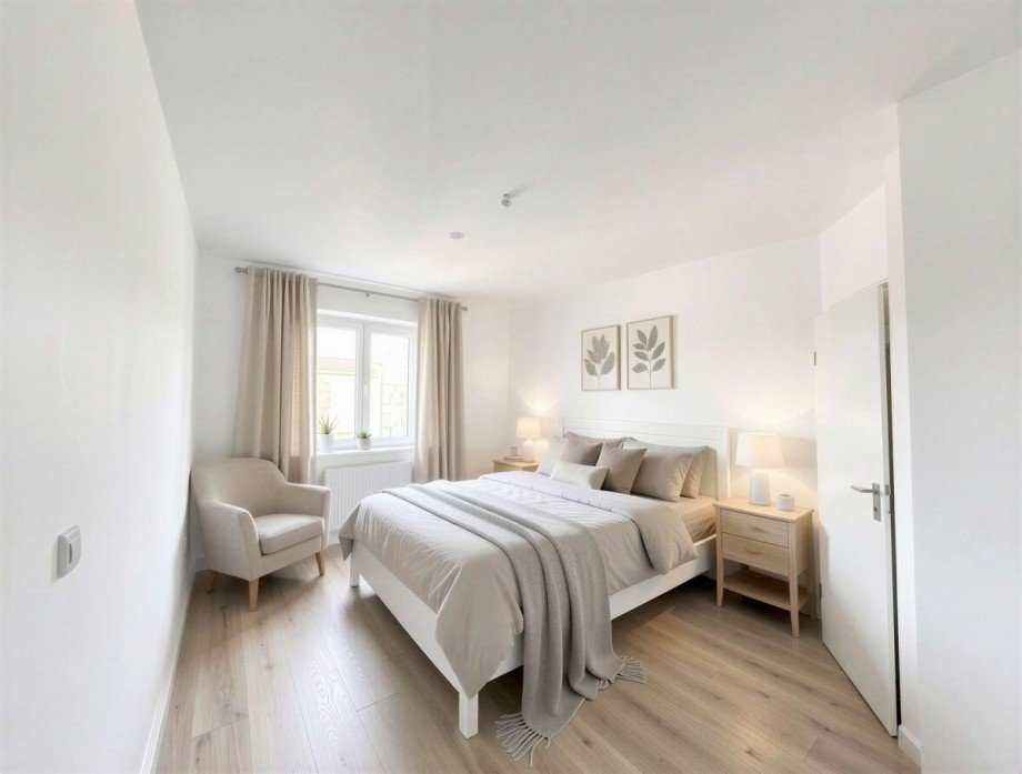 Schlafzimmer - (KI generiert) Etagenwohnung N�rnberg