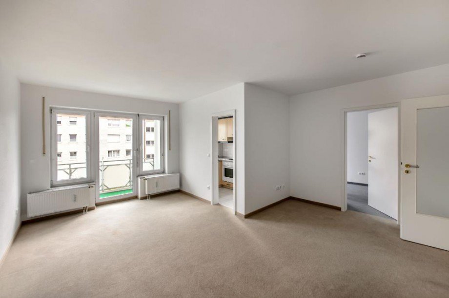 Wohnzimmer Etagenwohnung Germering