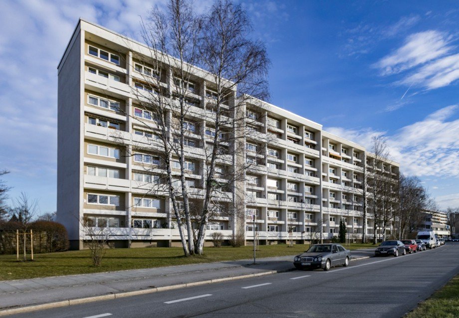 Hausansicht Maisonettewohnung M�nchen