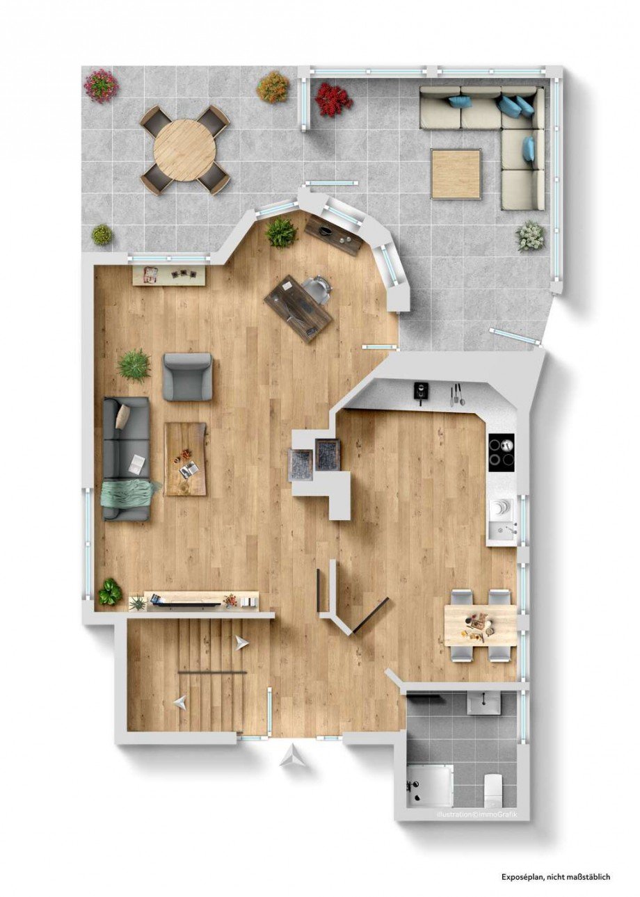 Grundriss EG Einfamilienhaus Pyrbaum