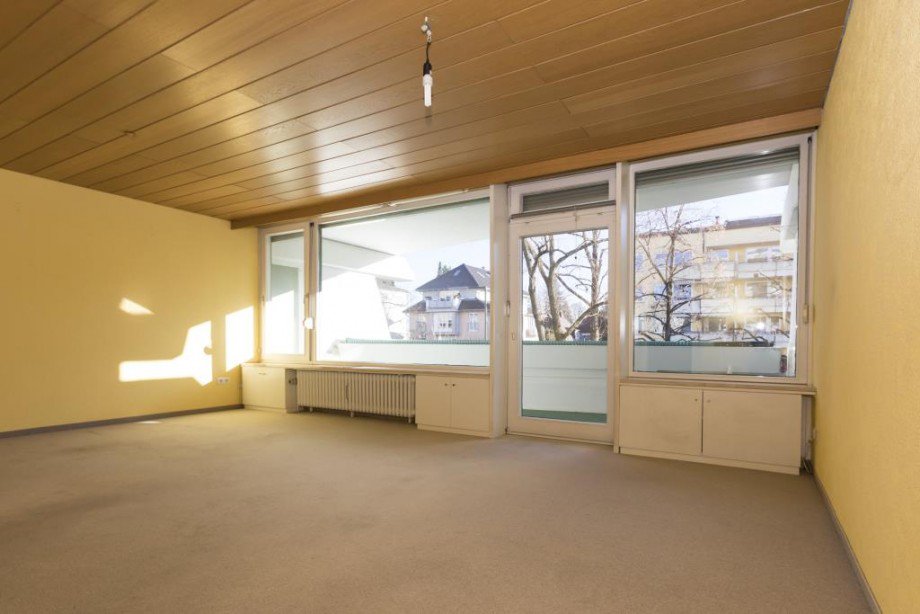 Wohnzimmer Etagenwohnung M�nchen