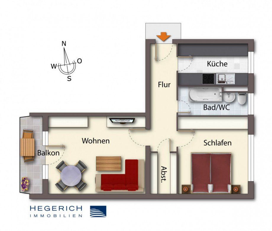 Grundriss Etagenwohnung M�nchen