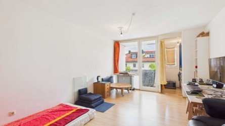 Hauptbild HEGERICH: Charmante 1-Zimmer-Wohnung mit Balkon & TG in Sendling-Westpark