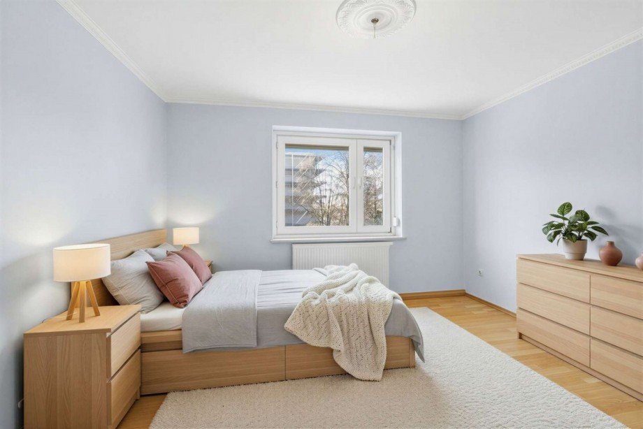 Schlafzimmer - (KI generiert) Etagenwohnung M�nchen