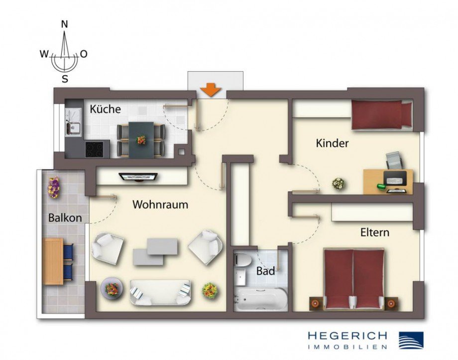 Grundriss Etagenwohnung M�nchen