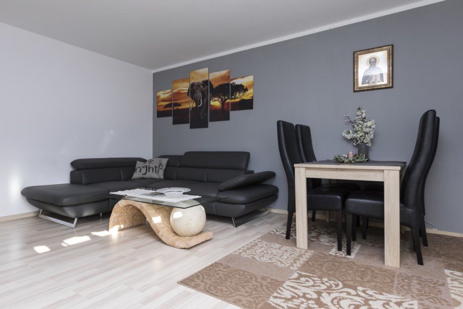 Wohnzimmer Etagenwohnung M�nchen