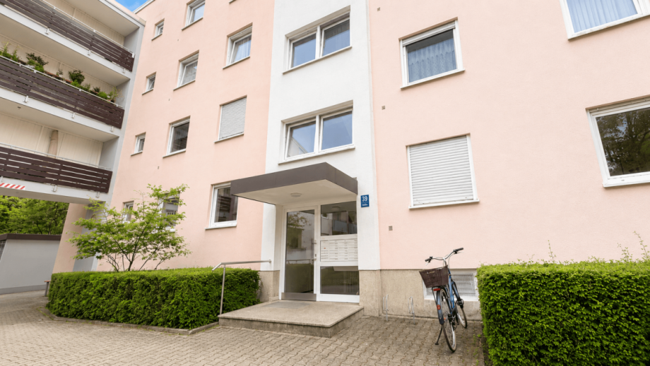 Au�enansicht Etagenwohnung M�nchen