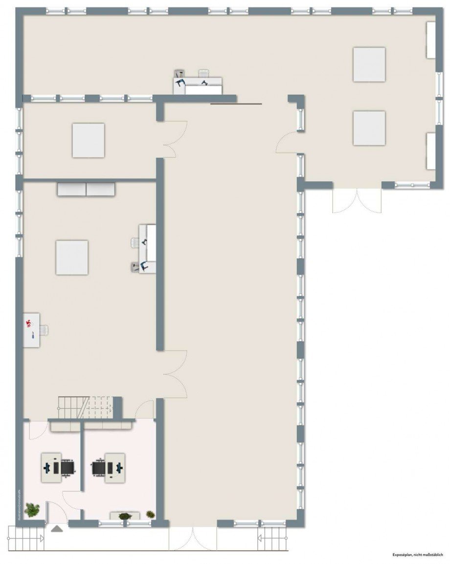 Grundriss Halle Zirndorf
