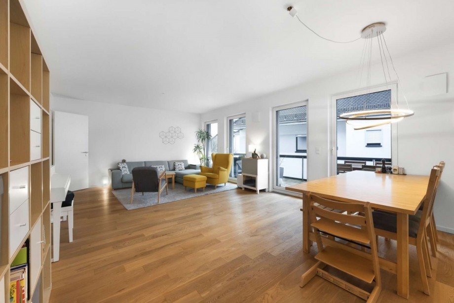 Wohnzimmer Etagenwohnung M�nchen