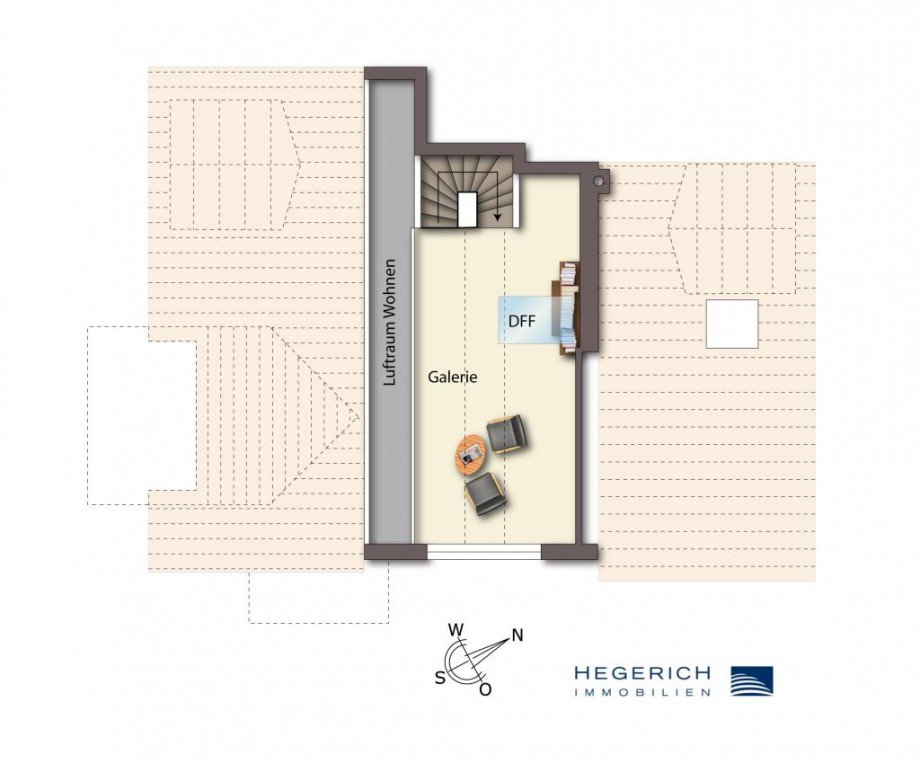 Grundriss Galerie Wohnung M�nchen