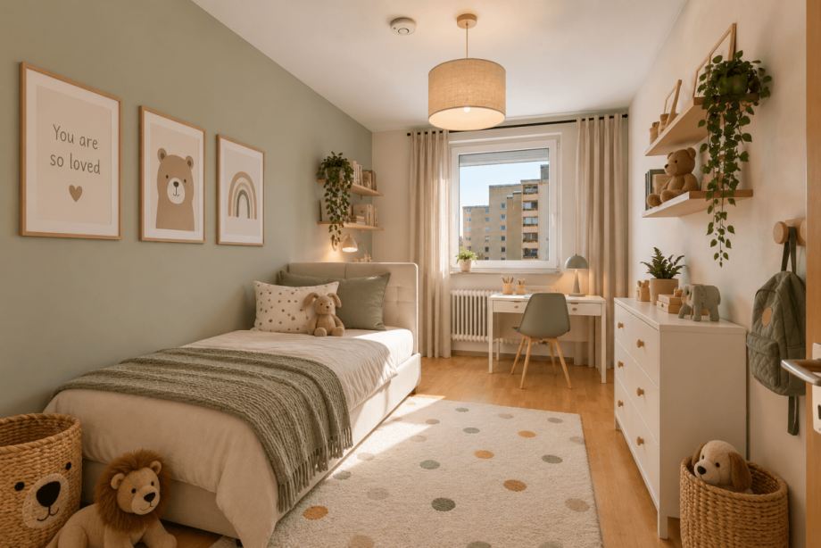 Kinderzimmer KI Etagenwohnung N�rnberg