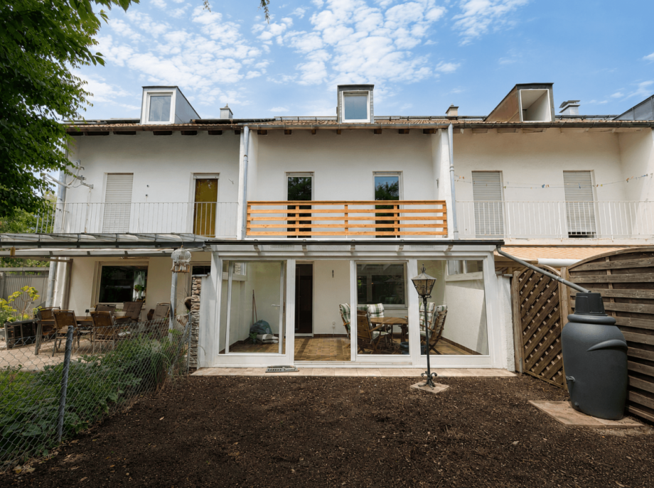 Ansicht Garten Reihenhaus M�nchen