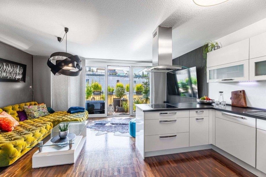 Wohn-/Koch-/Essbereich Etagenwohnung F�rth