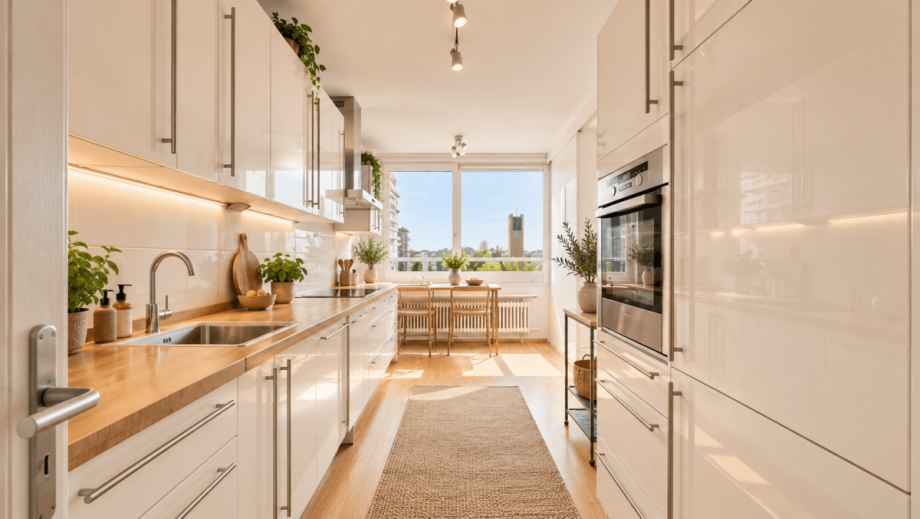 K�che - KI visualisiert Etagenwohnung M�nchen