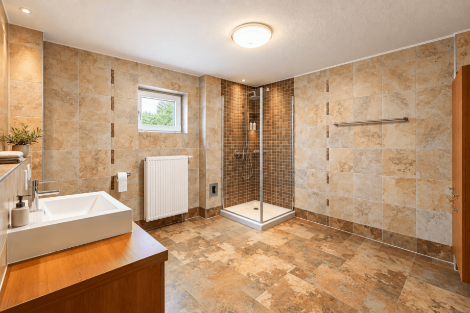 Badezimmer (KI optimiert) Villa Erlangen