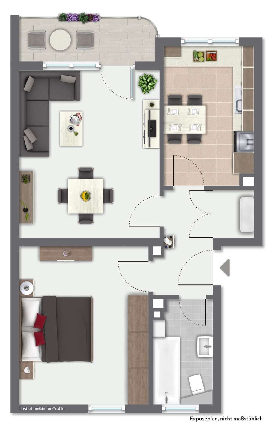 Grundriss Etagenwohnung N�rnberg