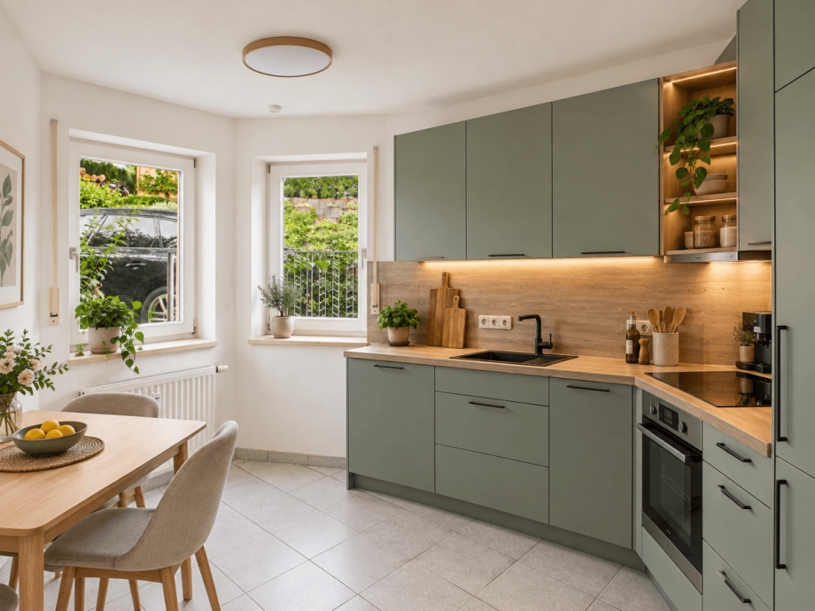 K�che (KI optimiert) Erdgeschosswohnung F�rth