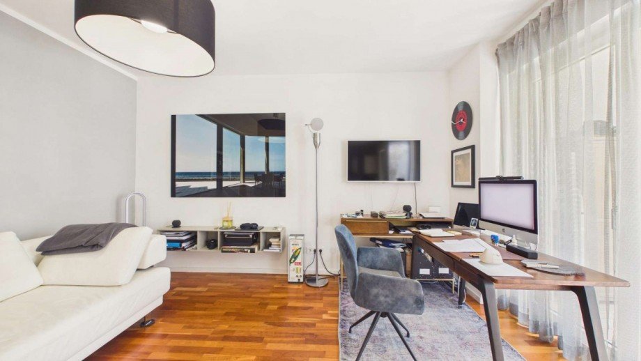 Wohnzimmer Erdgeschosswohnung M�nchen