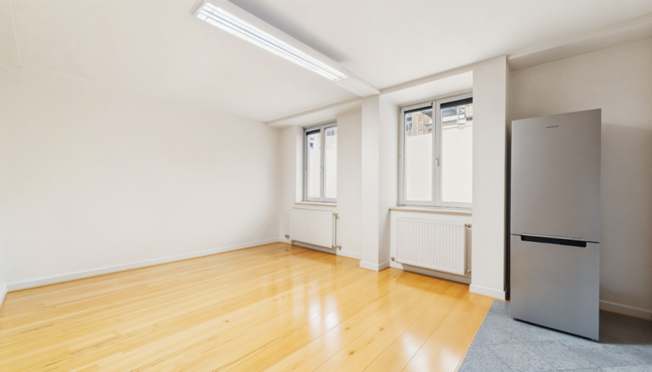 Wohnzimmer - (KI generiert) Erdgeschosswohnung M�nchen