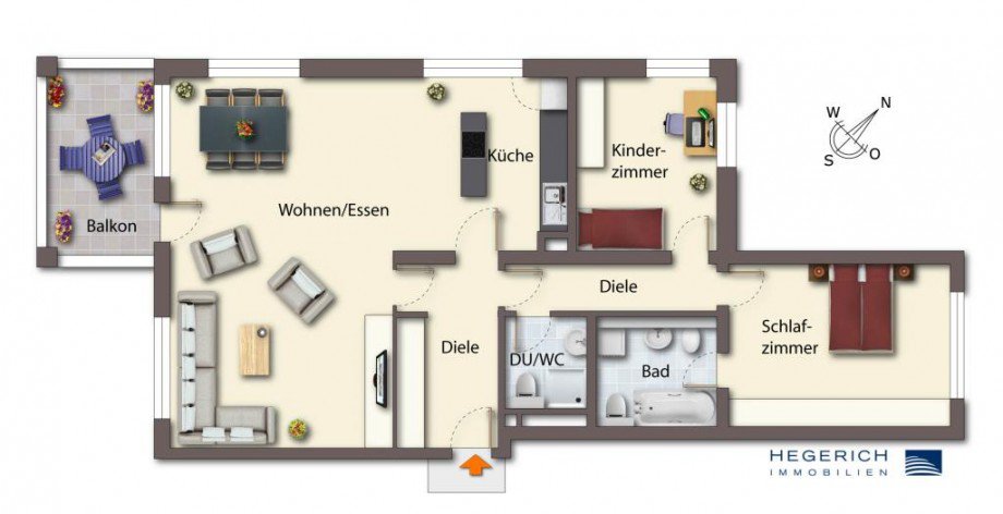 Grundriss Etagenwohnung M�nchen