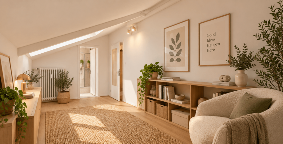 2. Ebene Zimmer 3 (KI Visualisierung) Etagenwohnung Gr�nwald