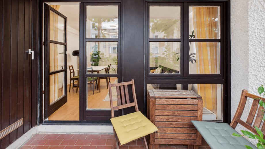 S�d-Ost Balkon Maisonettewohnung M�nchen