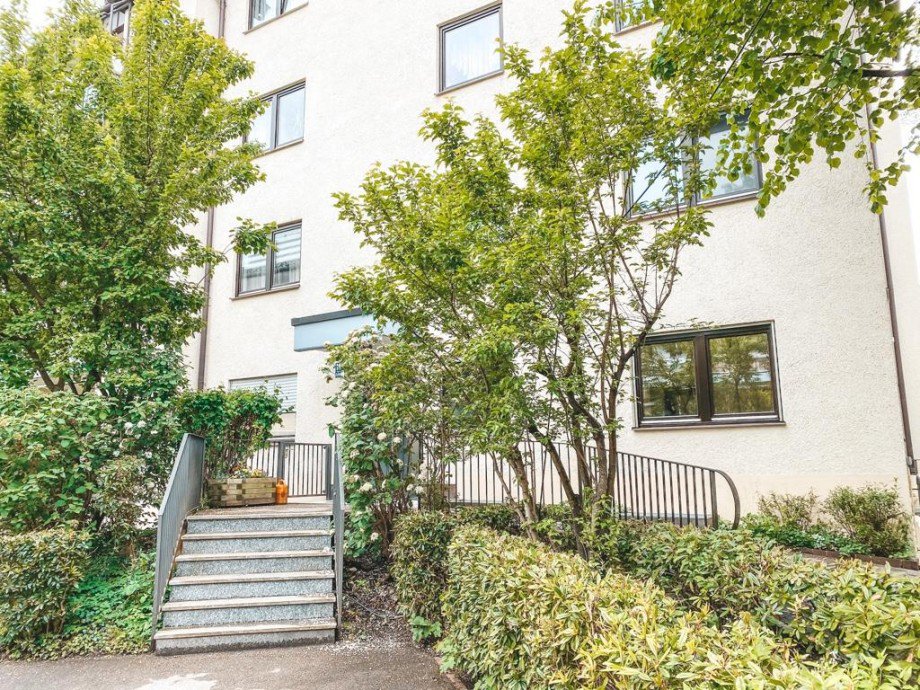 Hausansicht Erdgeschosswohnung M�nchen