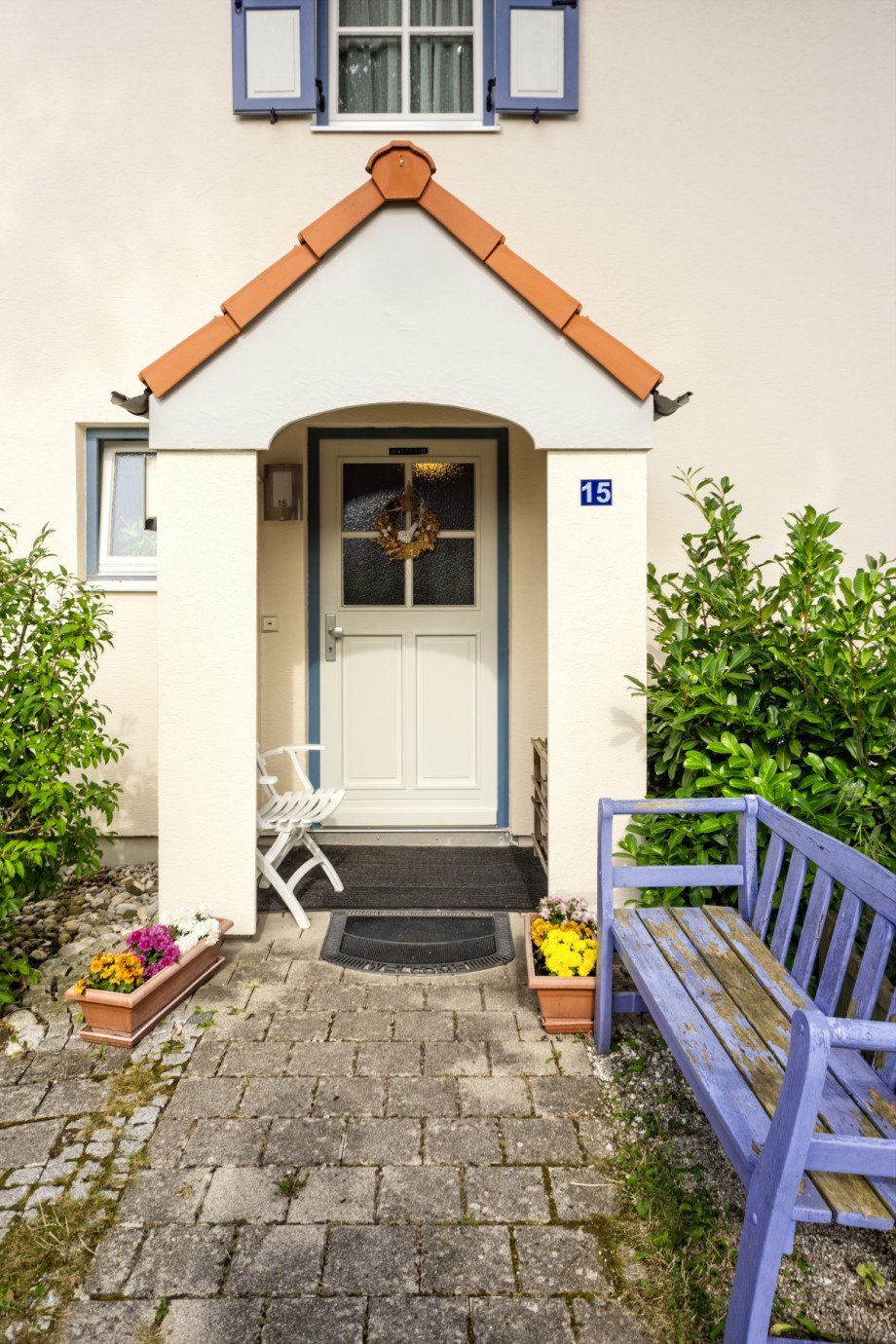 Hauseingang Reiheneckhaus Landsberied