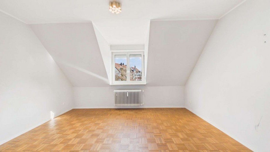 Schlafzimmer Dachgeschosswohnung M�nchen