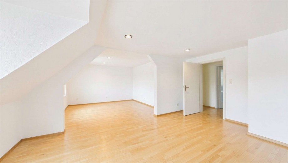 Wohnzimmer - (KI generiert) Dachgeschosswohnung M�nchen