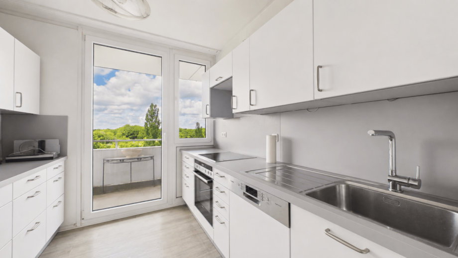 K�che 3-Zimmer-Wohnung Etagenwohnung M�nchen