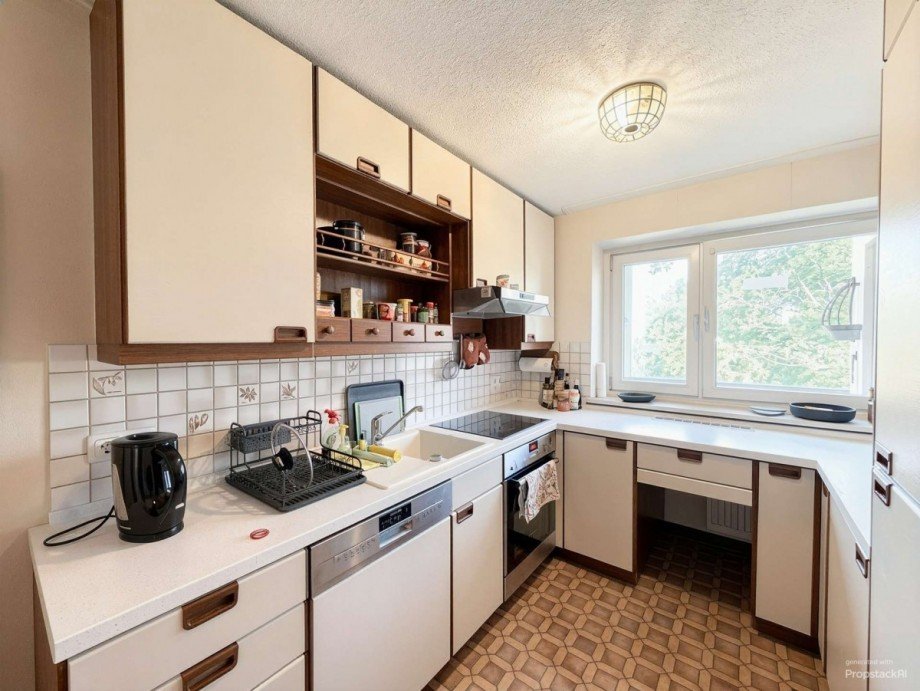 K�che - (KI generiert) Etagenwohnung M�nchen