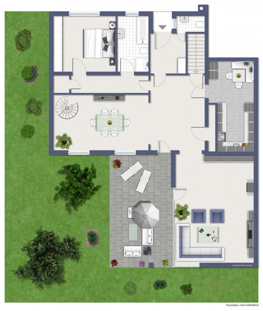 Erdgeschoss Reihenendhaus Cadolzburg