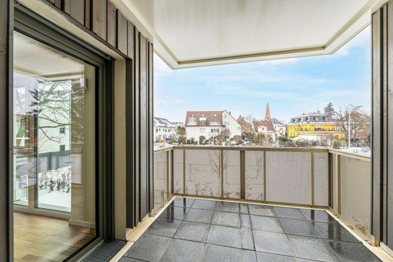 Balkon N�rnberg Etagenwohnung HEGERICH: Traumhafter Neubau in N�rnberg-H�fen - Modern, nachhaltig, bezugsfertig