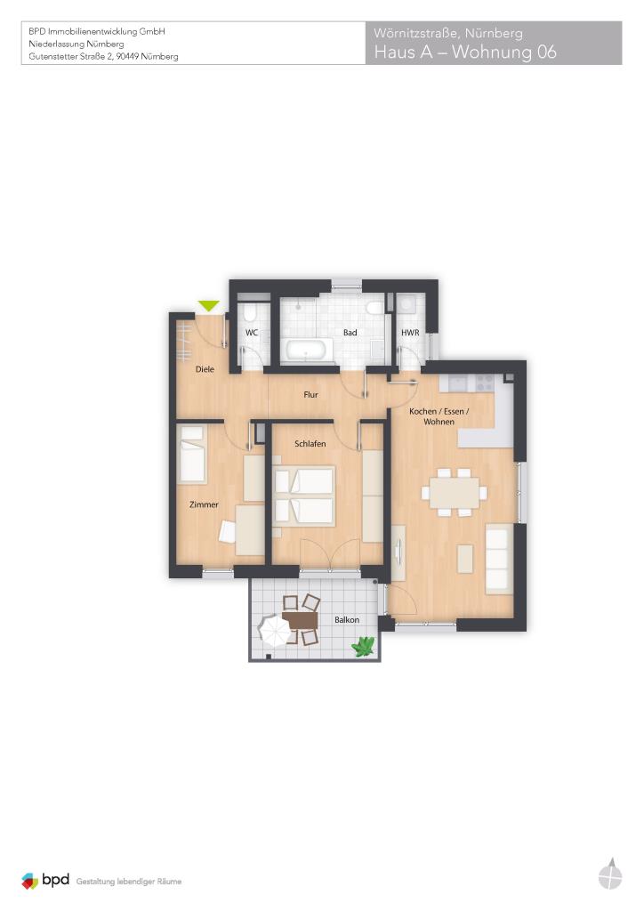 Haus-A_06 Etagenwohnung N�rnberg