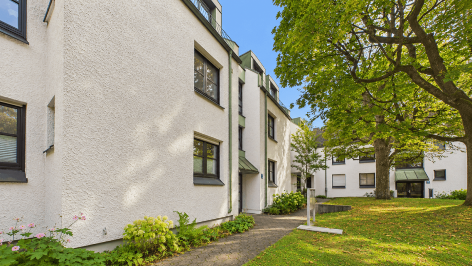 Au�enansicht Maisonettewohnung M�nchen