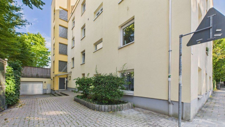 Hausansicht Etagenwohnung M�nchen