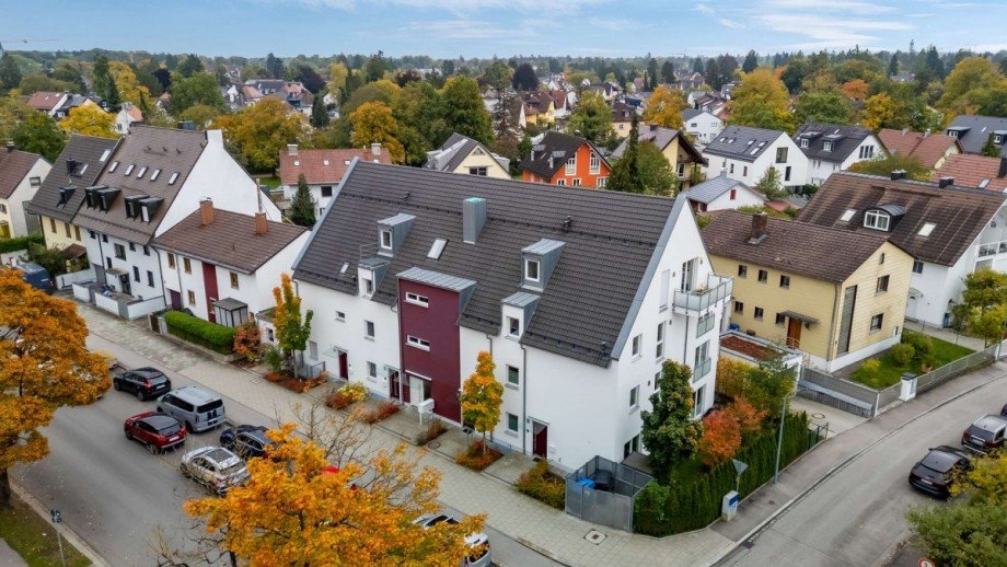 Hausansicht Terrassenwohnung M�nchen