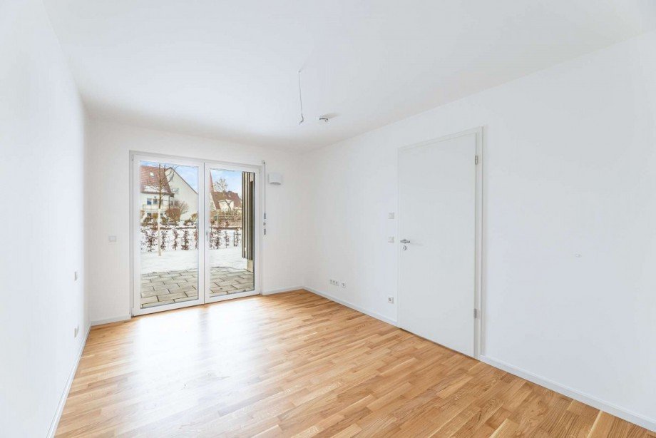 Schlafzimmer beispielhaft Erdgeschosswohnung N�rnberg